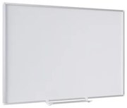 Biela popisovacia magnetická tabuľa na stenu LUX, 1800 x 1200 mm