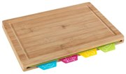 WENKO 53064100 - Krájacia doska 32,5x22,5 cm hnedá/pestrofarebná