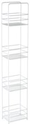 Biely kovový regál 16x87 cm – Premier Housewares
