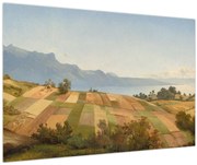 Obraz - Alexandre Calame, Swiss Landscape, reprodukcia (90x60 cm)