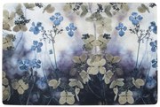 Podlahová rohožka kvety Hortenzie - 75 * 50 * 1cm