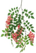 Umelý list- Wistéria ružová 70cm