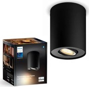 Philips - LED Stmievateľné bodové svietidlo Hue PILLAR 1xGU10/4,2W/230V čierna