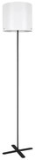 Rabalux 74011 - Stojacia lampa IZANDER 1xE27/40W/230V biela/čierna