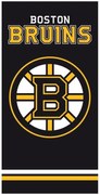 Hokejová bavlnená osuška NHL Boston Bruins - motív Black - 100% bavlna - 70 x 140 cm - II. akosť