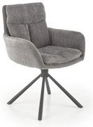 Jedálenská stolička HALSA 1 ks sivá