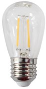Dekoračná LED žiarovka E27 teplá 2700k 1w 70 lm