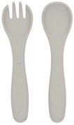 Príbor 2-dielny Platinum Silicone Sand