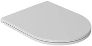 Isvea Isvea, INFINITY WC sedátko SLIM, Easy Take, Soft Close, biela matná, 40KF0201I-S