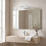 Toolight Toolight, LED nástenné svietidlo, 40cm, 6W, 4000K, 1000lm, APP1869-1W, Chrómová, OSW-66025