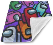 Sablio Deka pre bábätko AMONG US Levitujúci - 80x100 cm