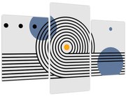 Obraz - Minimalistická abstrakcia N⁰1 (90x60 cm)