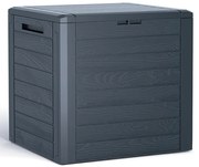 Záhradná truhlica Woodebox - Antracit