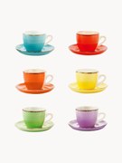 Súprava šálok na espresso Baita, 6 ks