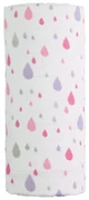 Bavlnená detská osuška T-TOMI Tetra Pink Drops, 120 x 120 cm