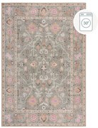 Svetlozelený prateľný koberec 190x290 cm Una Floral – Flair Rugs