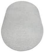 Koberec FLUX OSTA 461.67.AE500 modrý / krémový ovál