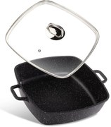 Lamart LT1288 pekáč Cast, 28 x 28 cm, čierna