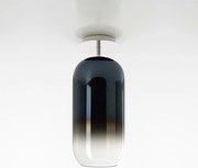 Artemide Gople stropné svietidlo, modrá, fúkané sklo, design Big, E27