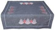 Obrus Vianočné stromčeky 85x85 cm