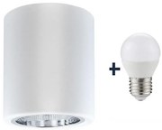 LED Stropné svietidlo JUPITER 1xE27/6W/230V 120x98 mm