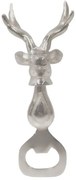 Kovový otvárač na fľaše strieborný jeleň - 6 * 6 * 19cm