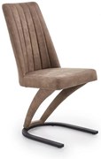 Jedálenská stolička Reginald, hnedá