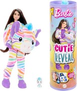 Mattel Barbie Cutie reveal barbie farebné sny - zebra HRK39