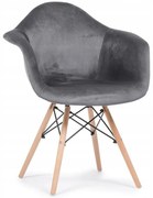 Stolička Moskwa šedá