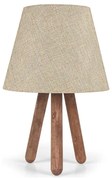 Stolná lampa AYD 1xE27/60W/230V béžová/hnedá