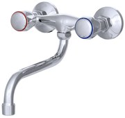 Gamma Clasic S, nástenná drezová batéria 150mm, chrómová, GMA-BCCS-S-CH