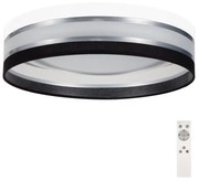 LED Stmievateľné stropné svietidlo SMART CORAL LED/24W/230V čierna/biela + DO