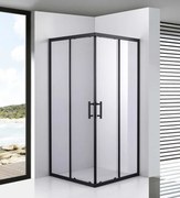 Toulon 6mm Black Sprchový kút 70*70 190cm