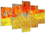 Obraz abstrakcie - maľba (150x105 cm)