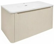 Kúpeľňová skrinka s umývadlom Naturel Austen 79x47,5x45 cm light pine mat AUSTEN80LP