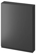 Cersanit Moduo, závesná skrinka 60x14x80 cm, antracitová matná, S590-074-DSM