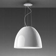Artemide Nur Gloss Led závesné svietidlo biele 45W Bluetooth 2700K