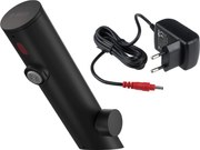 Deante Sense, bezdotyková umývadlová batéria s reguláciou teploty, napájanie 230/6V, čierna matná, DEA-BQR_N29V