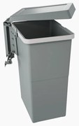 Vstavaný plastový odpadkový kôš 24 l Swing 2.0 - Elletipi