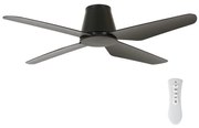 Lucci Air 213000 - Stropný ventilátor AIRFUSION ARIA čierna + diaľkové ovládanie
