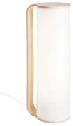 Stolná lampa Tubo, jaseň