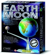 Pohyblivý model Zeme a Mesiaca - svietiaca v tme