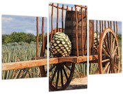 Obraz - Prívesný vozík (90x60 cm)