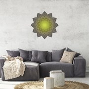 Samolepky na stenu - Mandala zelená