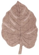 Ružový prateľný ručne tkaný bavlnený detský koberec 120x180 cm Monstera Vintage Nude – Lorena Canals