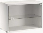 Vitrína's výsuvnými sklenenými dvierkami String System, Š 58 x H 30 cm