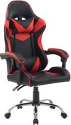 Kancelárska stolička RACING Červeno-čierna