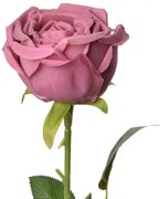 Dekorácia umelá kvetina ružová ruža Rose Pink - 9*9*61 cm