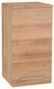 Mereo Bino kúpeľňová skrinka horná 63 cm, pravá, Multidecor, Dub Riviera mountain, MER-CN696DMON