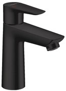 Hansgrohe Talis E, páková umývadlová batéria 110 CoolStart s odtokovou súpravou s ťahadlom, čierna matná, HAN-71713670